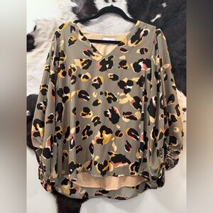 LEOPARD TOP